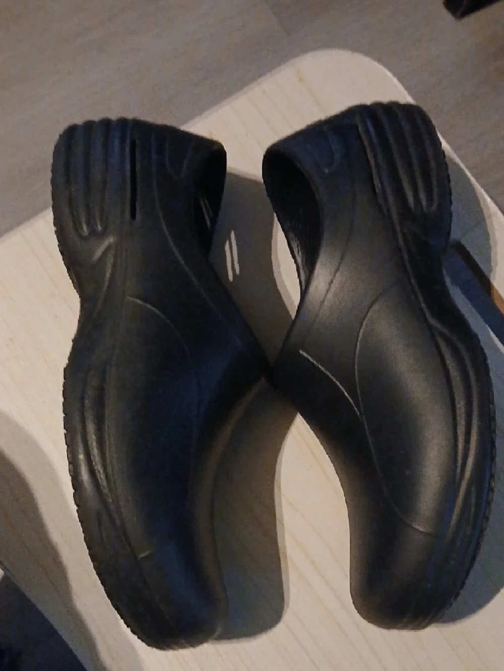 Men's Black Slip-On Casual Shoes